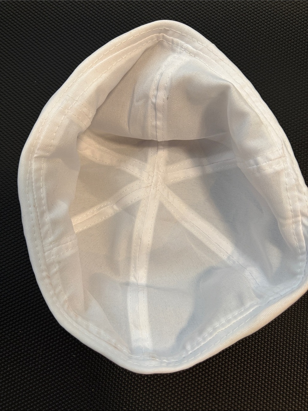 BRAND NEW White Sailor Cap with Gold Anchor Embroidery - Picture 5 of 5